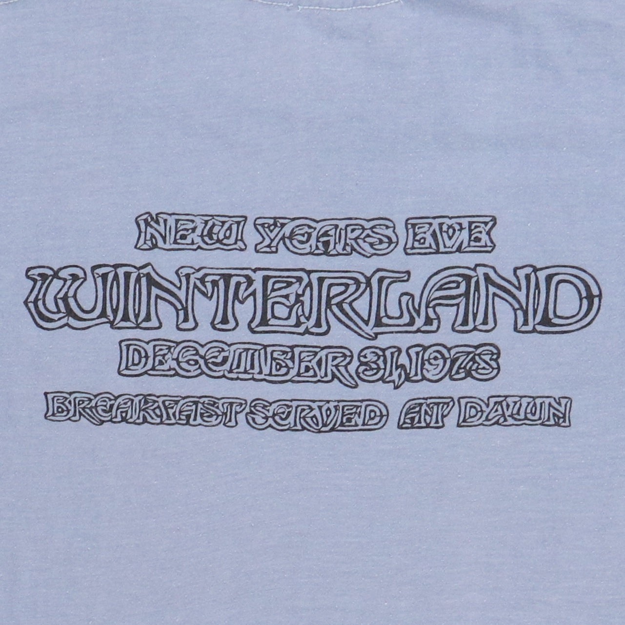 1978 Grateful Dead Winterland Concert Shirt