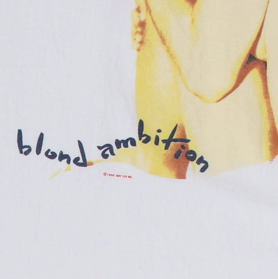 1990 Madonna Blond Ambition Tour Shirt | Authentic Vintage Tee