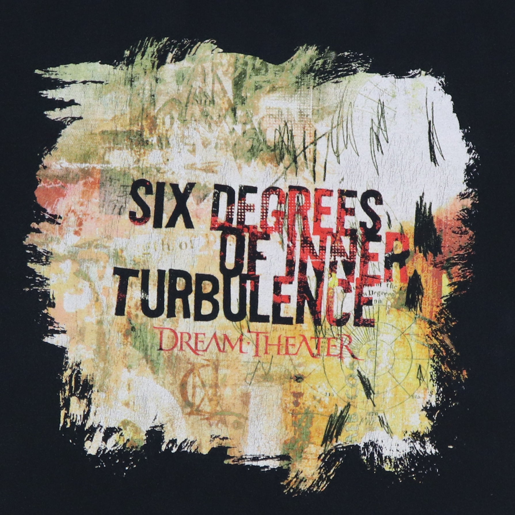 2002 Dream Theater World Tourbulance Tour Shirt | Authentic