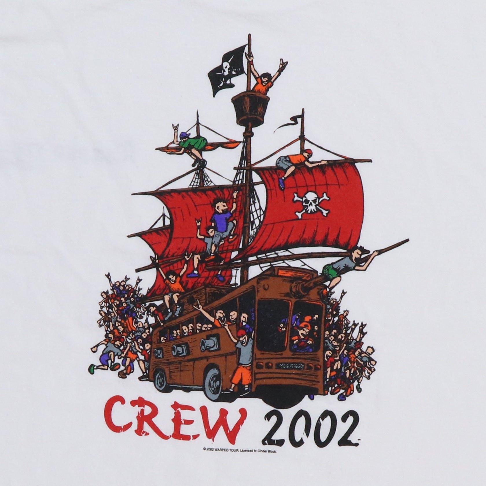 warped tour 2002 VANS　Tシャツ　M　白　　　オフィシャル Warped World T-Shirt in White | Vans