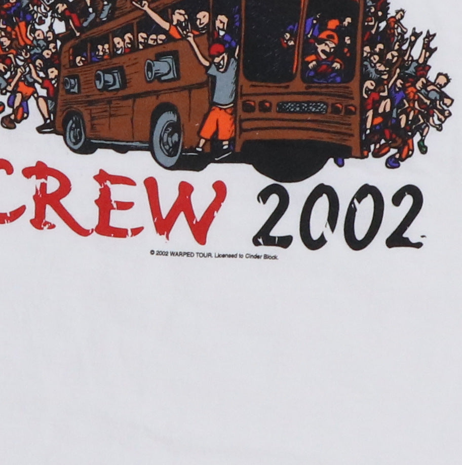 Original vintage 2002 Vans Warped Tour Shirt | WyCo Vintage