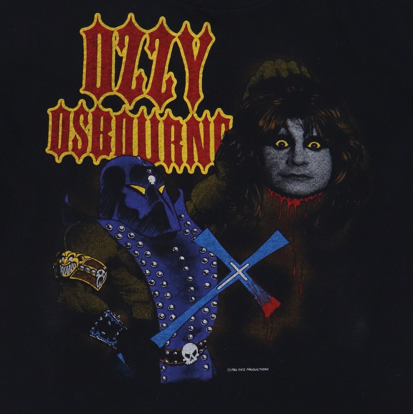 1982 Ozzy Osbourne Decapitation Shirt