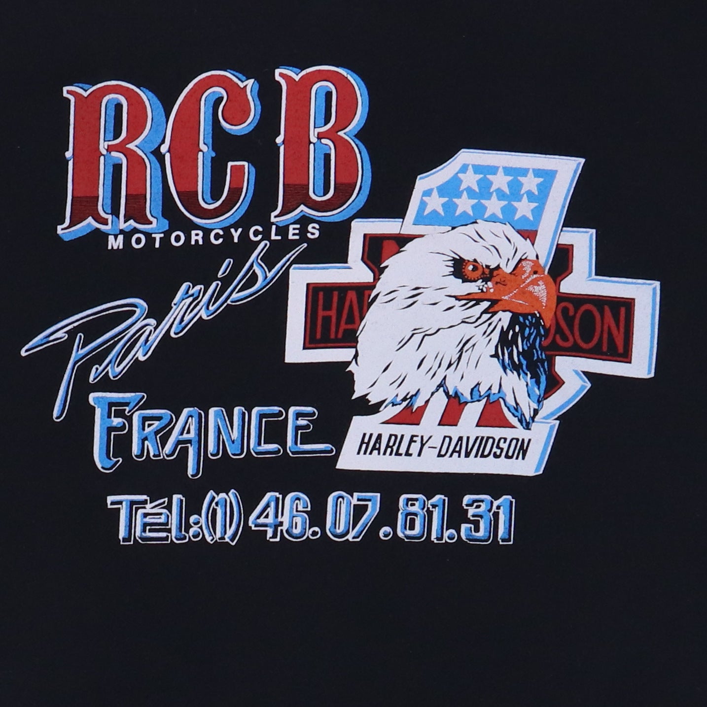 1980s Harley Davidson RCB Motorcycles Shirt