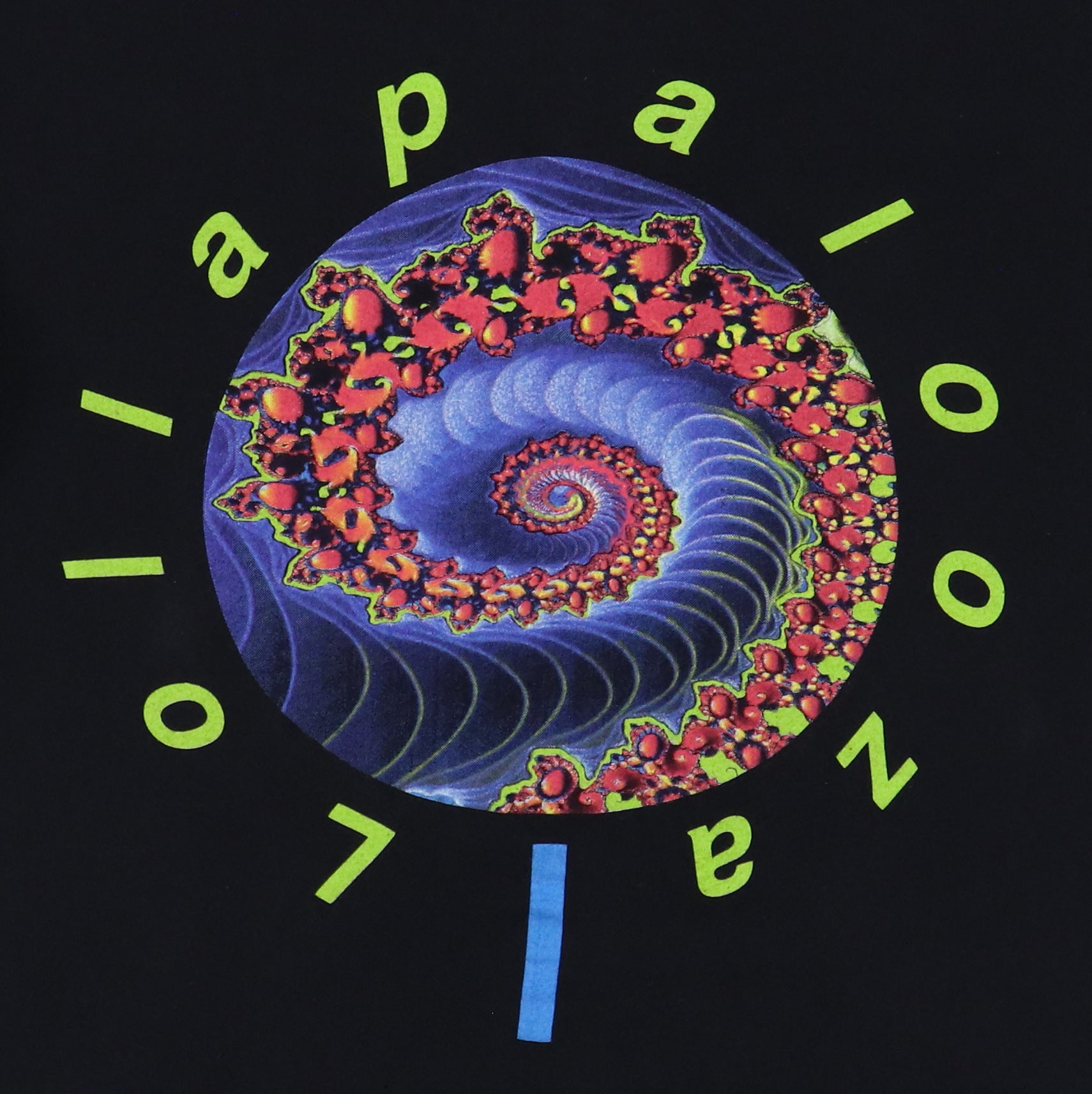 Lollapalooza 1991 ロラパルーザ fractal フラクタル 1991 Lollapalooza Tour Shirt – WyCo Vintage