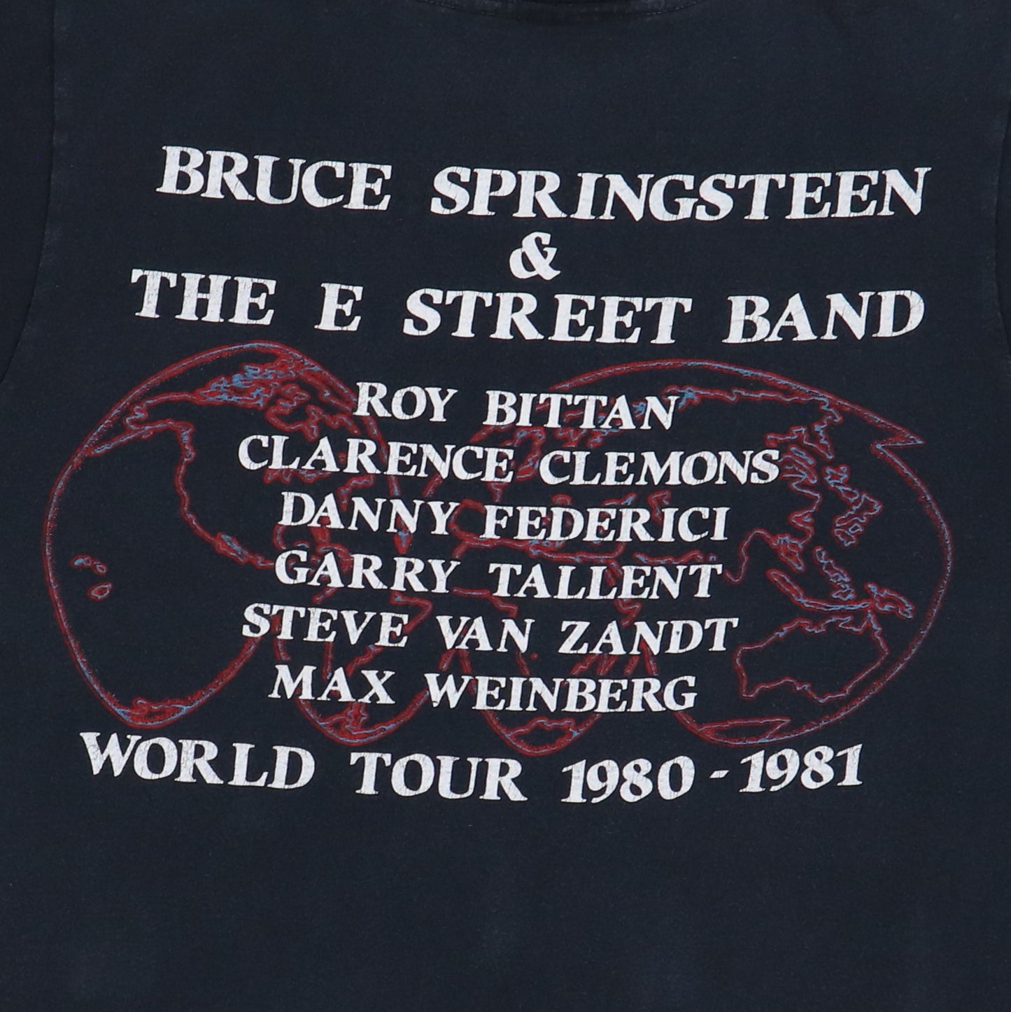 1980 Bruce Springsteen World Tour Shirt