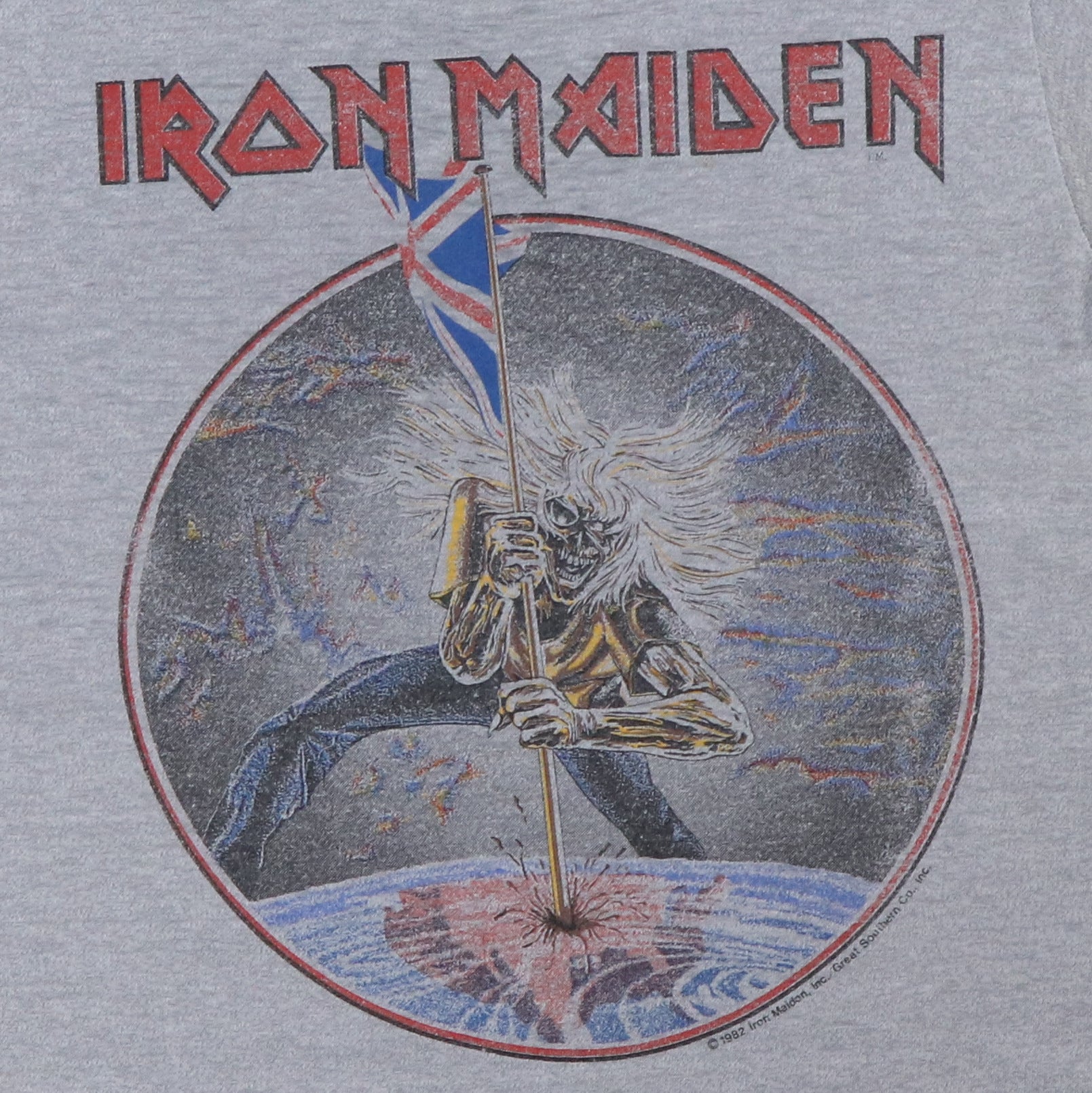 激レア！IRON MAIDEN Beast 1982年製 Vintage 新品 IRON MAIDEN Original Official Vintage T-shirt Beast in New
