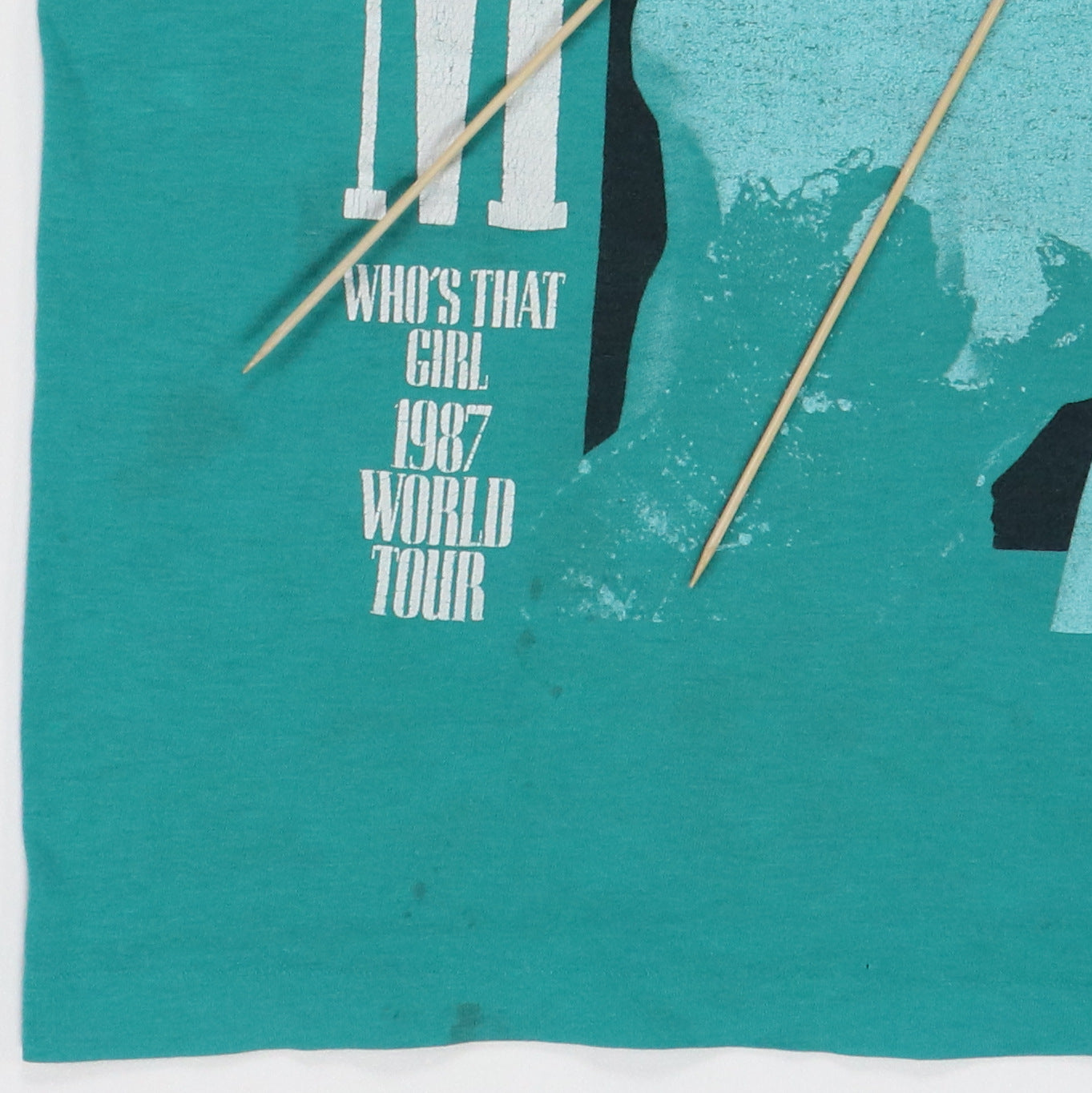 1987 Madonna Who's That Girl World Tour Shirt – WyCo Vintage