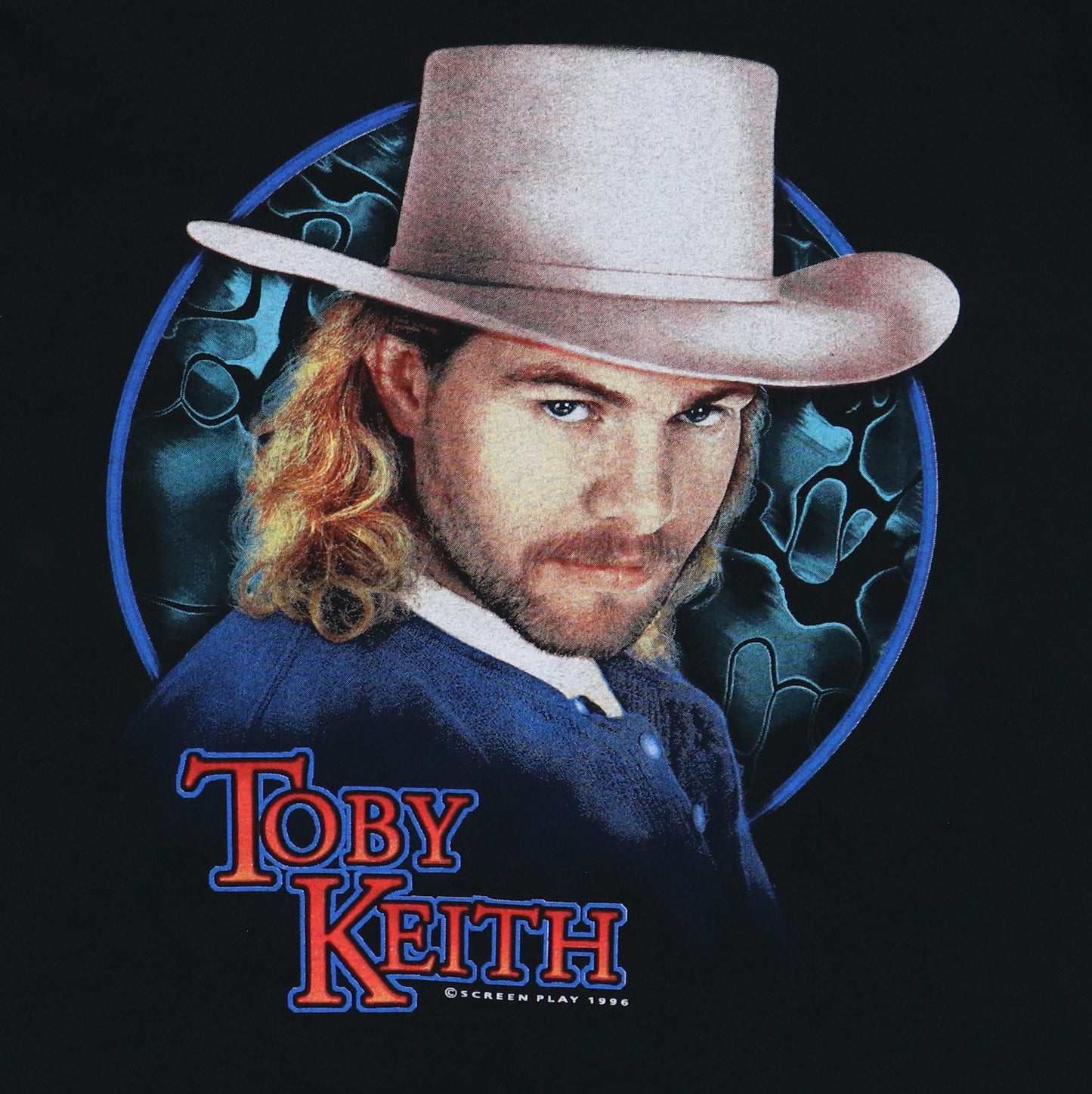 1996 Toby Keith Blue Moon Shine Shirt