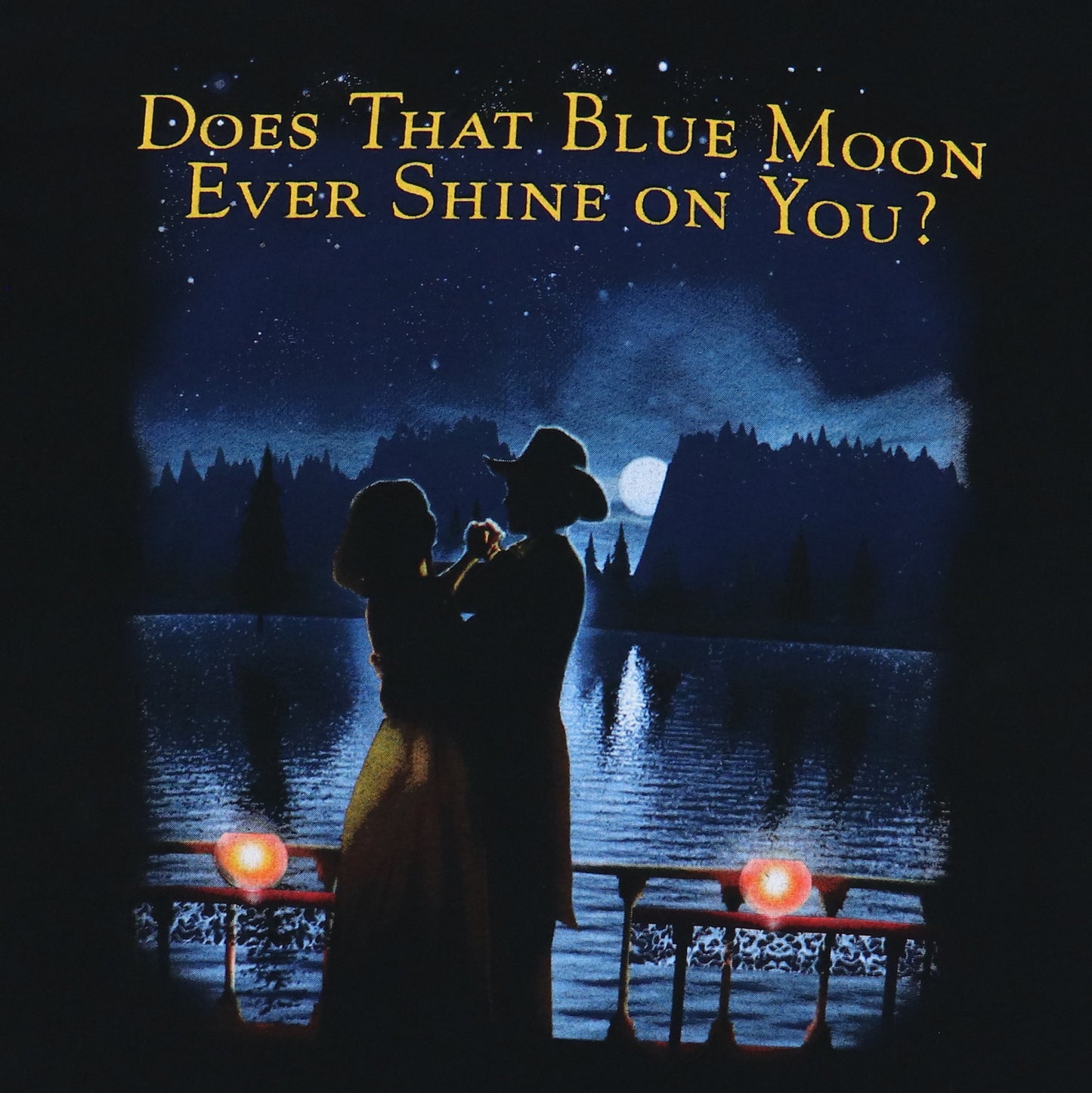 1996 Toby Keith Blue Moon Shine Shirt