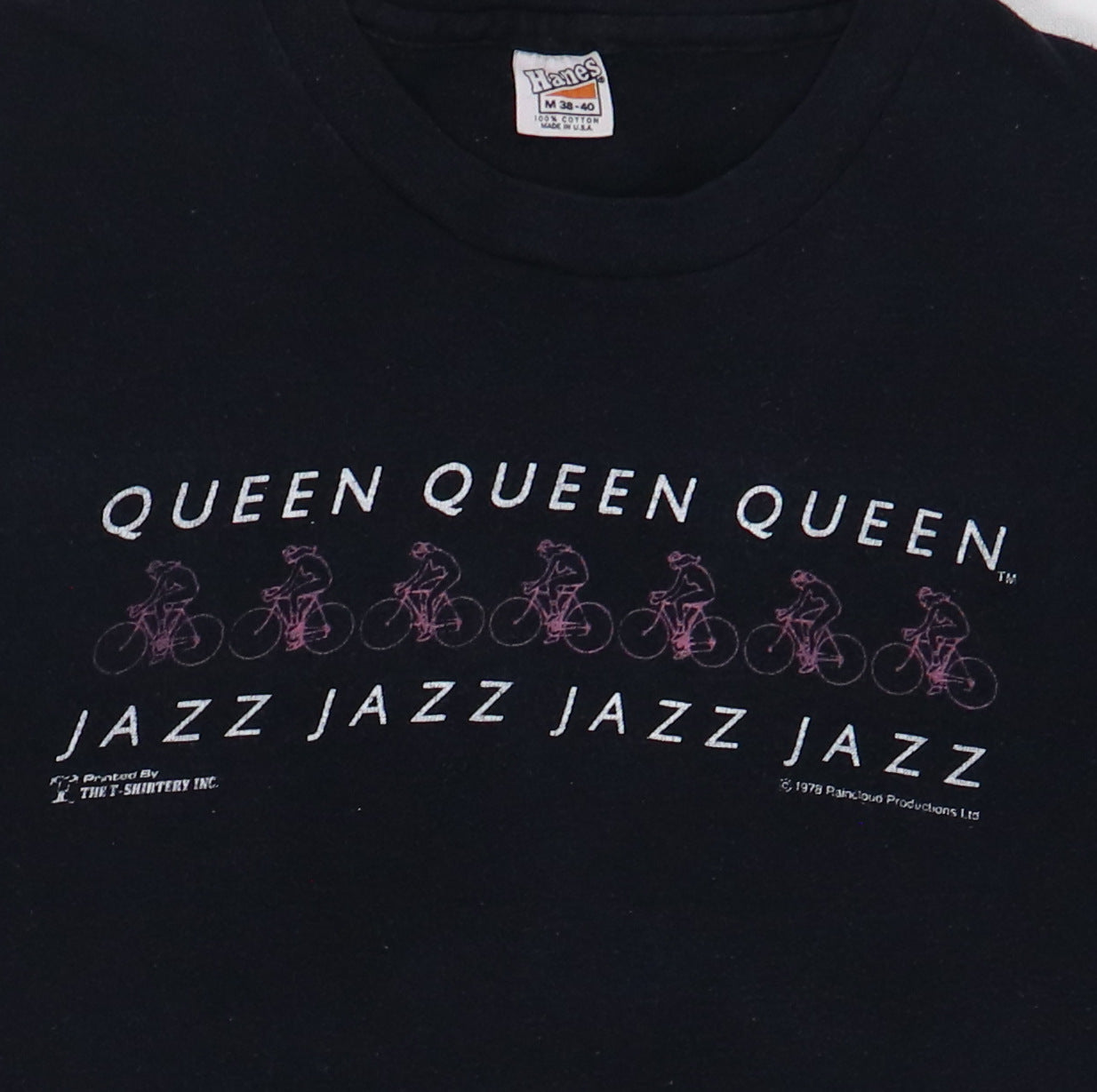 1978 Queen Jazz Shirt | Authentic Vintage Tee – WyCo Vintage