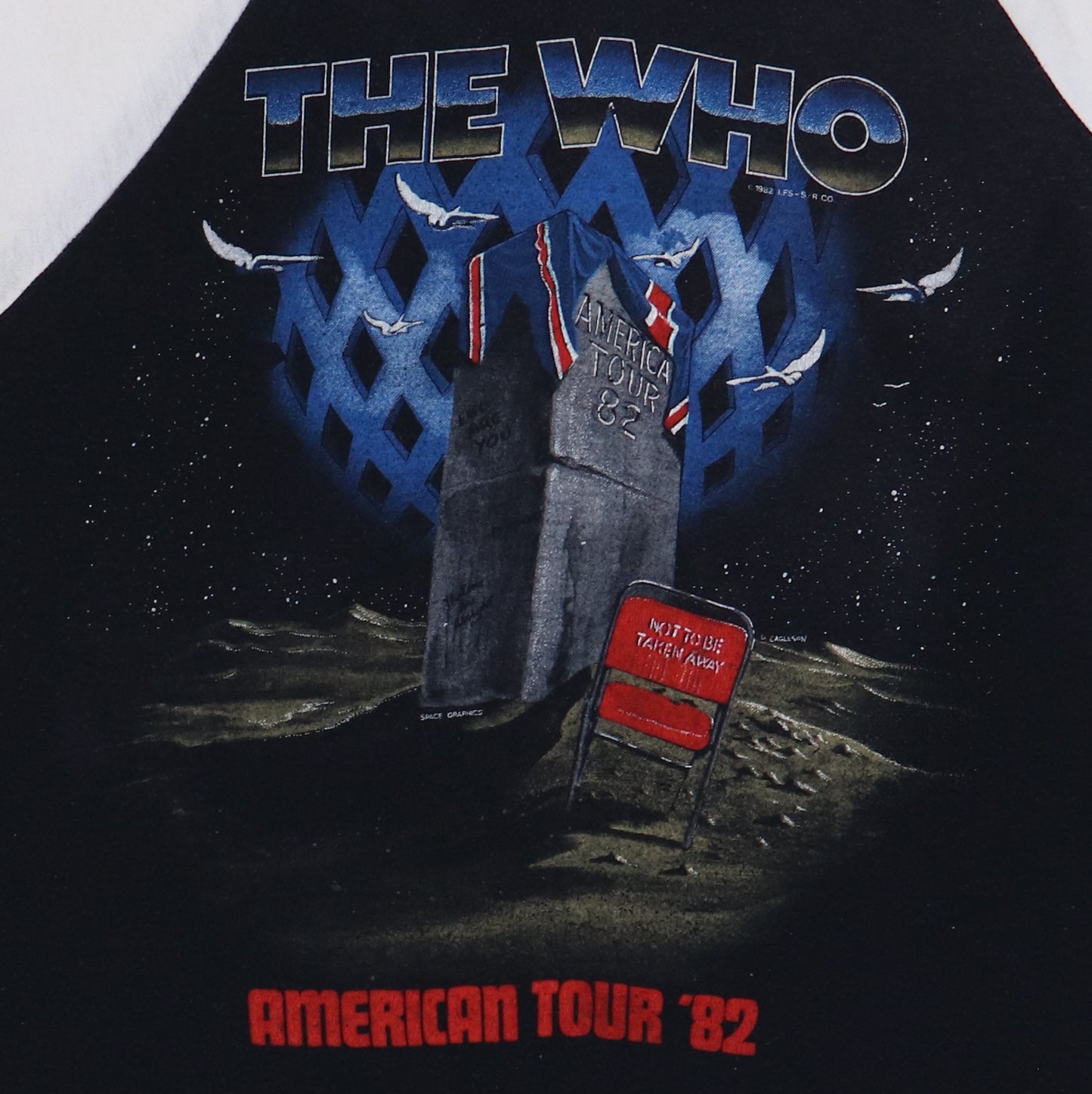 1982 The Who North American Tour Jersey Shirt
