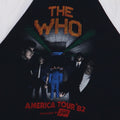 1982 The Who North American Tour Jersey Shirt