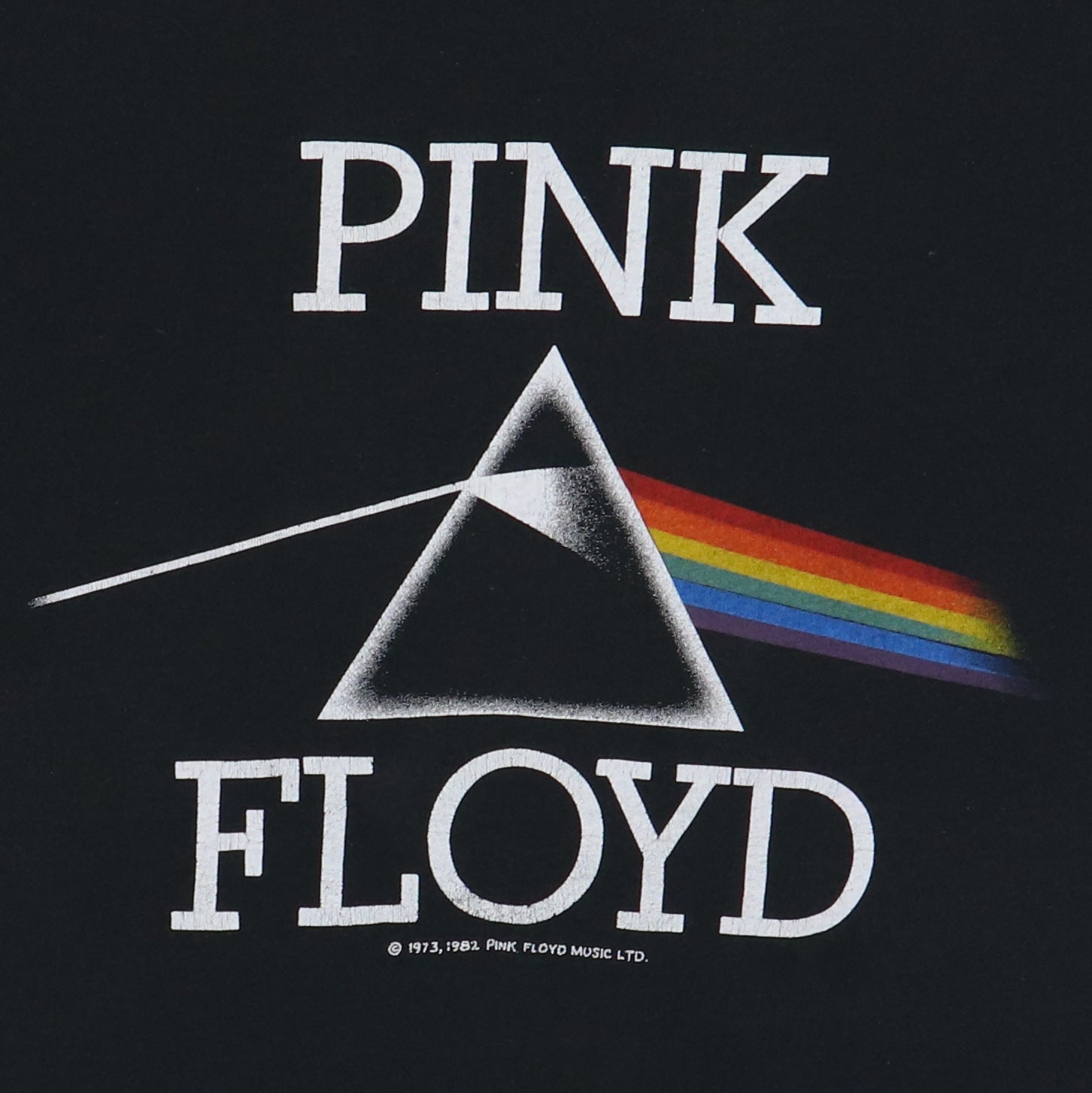 1982 Pink Floyd Dark Side Of The Moon Shirt | Authentic Vintage