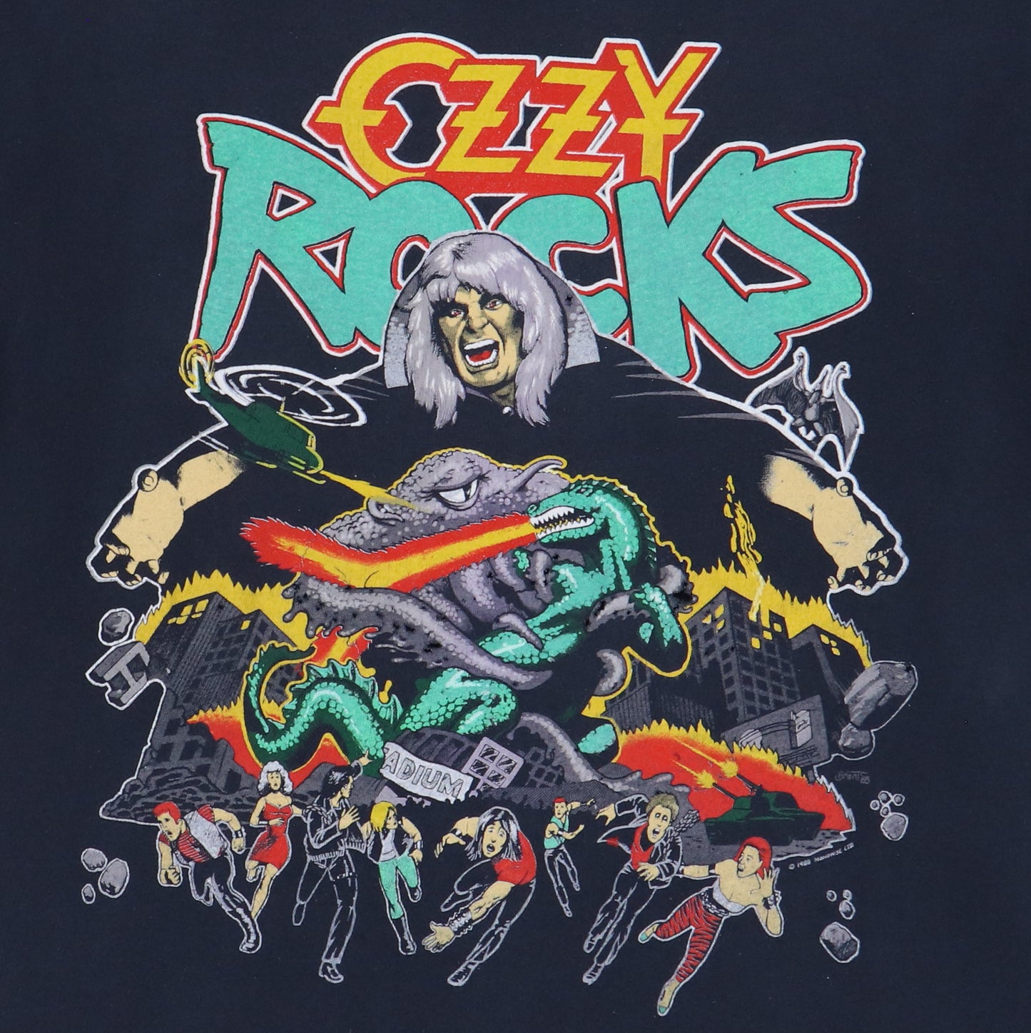 1988 Ozzy Osbourne Rocks Ultimate Monster Shirt