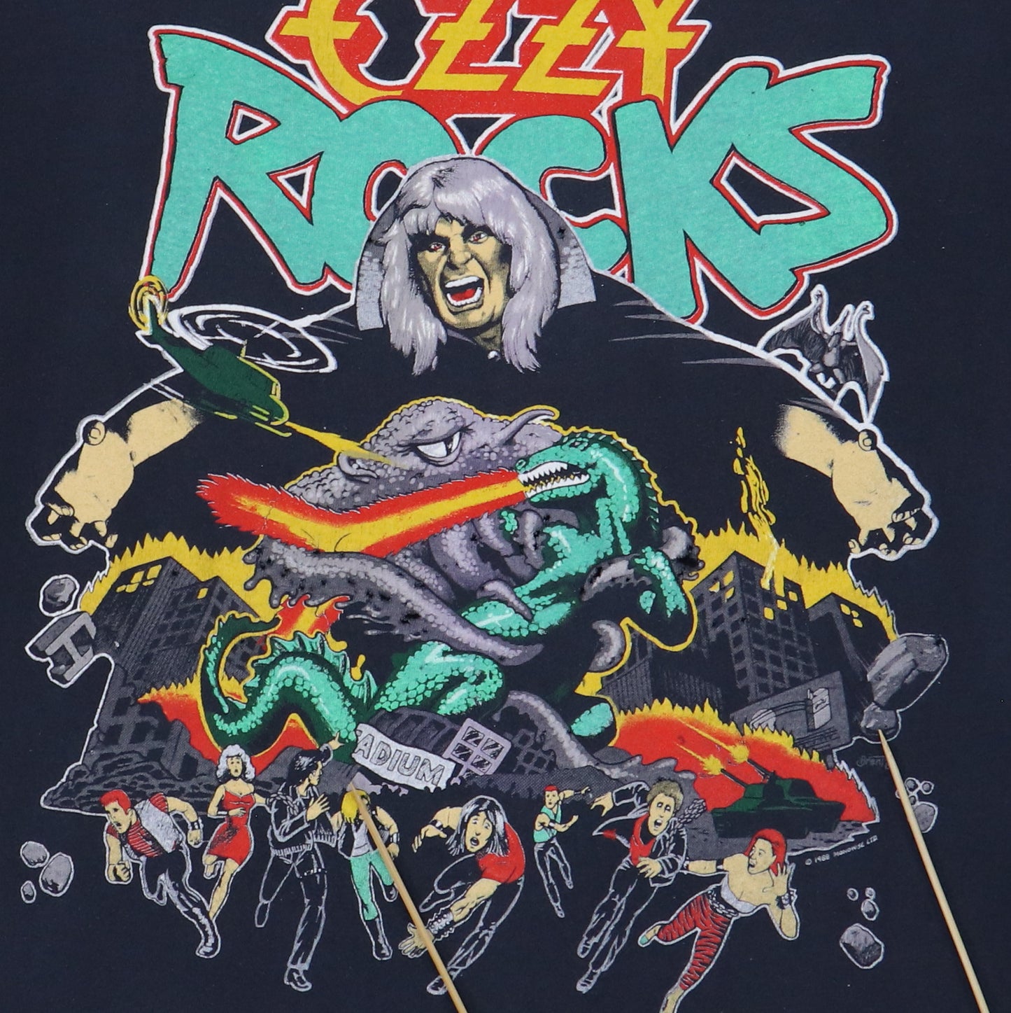 1988 Ozzy Osbourne Rocks Ultimate Monster Shirt