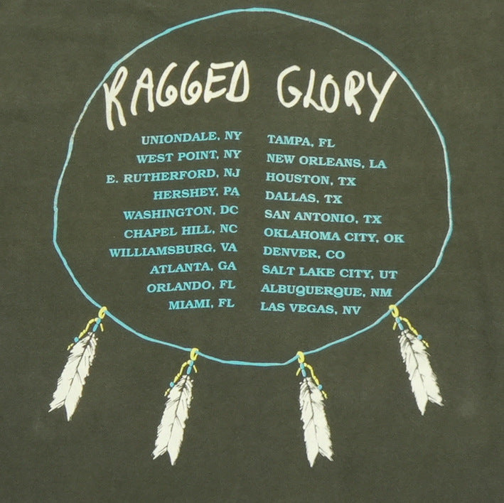 1991 Neil Young Crazy Horse Ragged Glory Tour Shirt