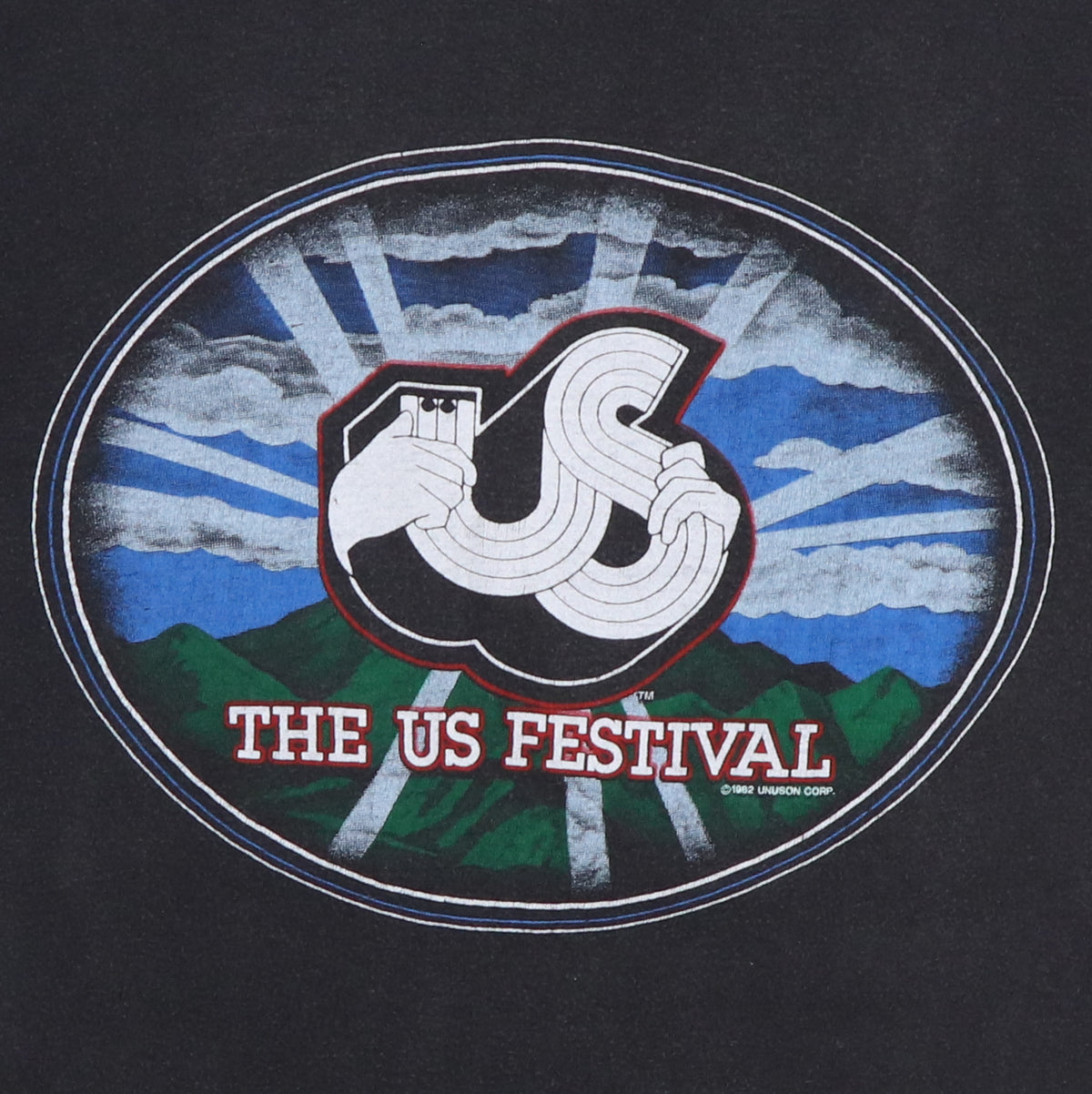 1982 US Festival Concert Shirt | Authentic Vintage Tee – WyCo Vintage