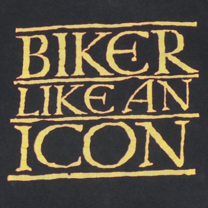 1993 Paul McCartney Biker Like An Icon Tour Shirt | Authentic