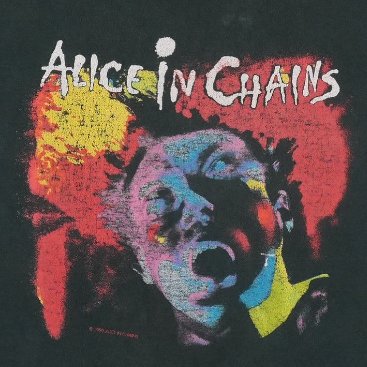 1990 Alice In Chains Facelift Tour Shirt | Authentic Vintage Tee