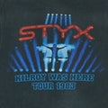 1983 Styx Kilroy Was Here Tour Sleeveless Shirt