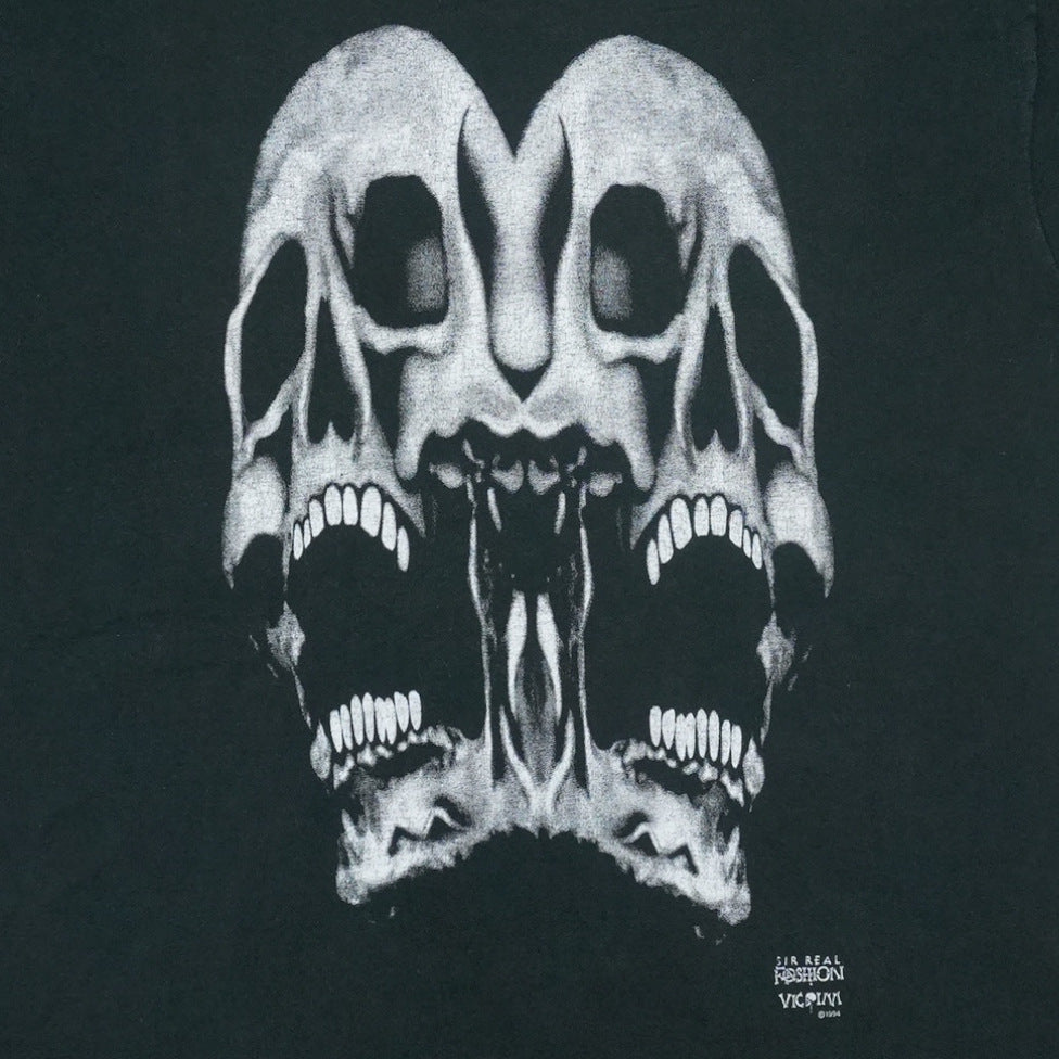 1994 Fashion Victim Skulls Shirt