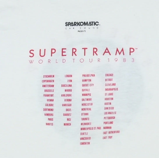 1983 Supertramp World Tour Sleeveless Shirt