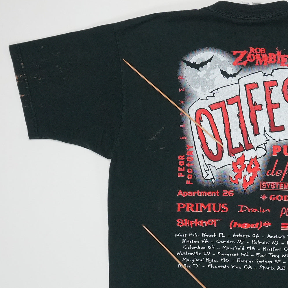 1999 Ozzy Osbourne Ozzfest Tour ‚ Authentic Vintage Tee