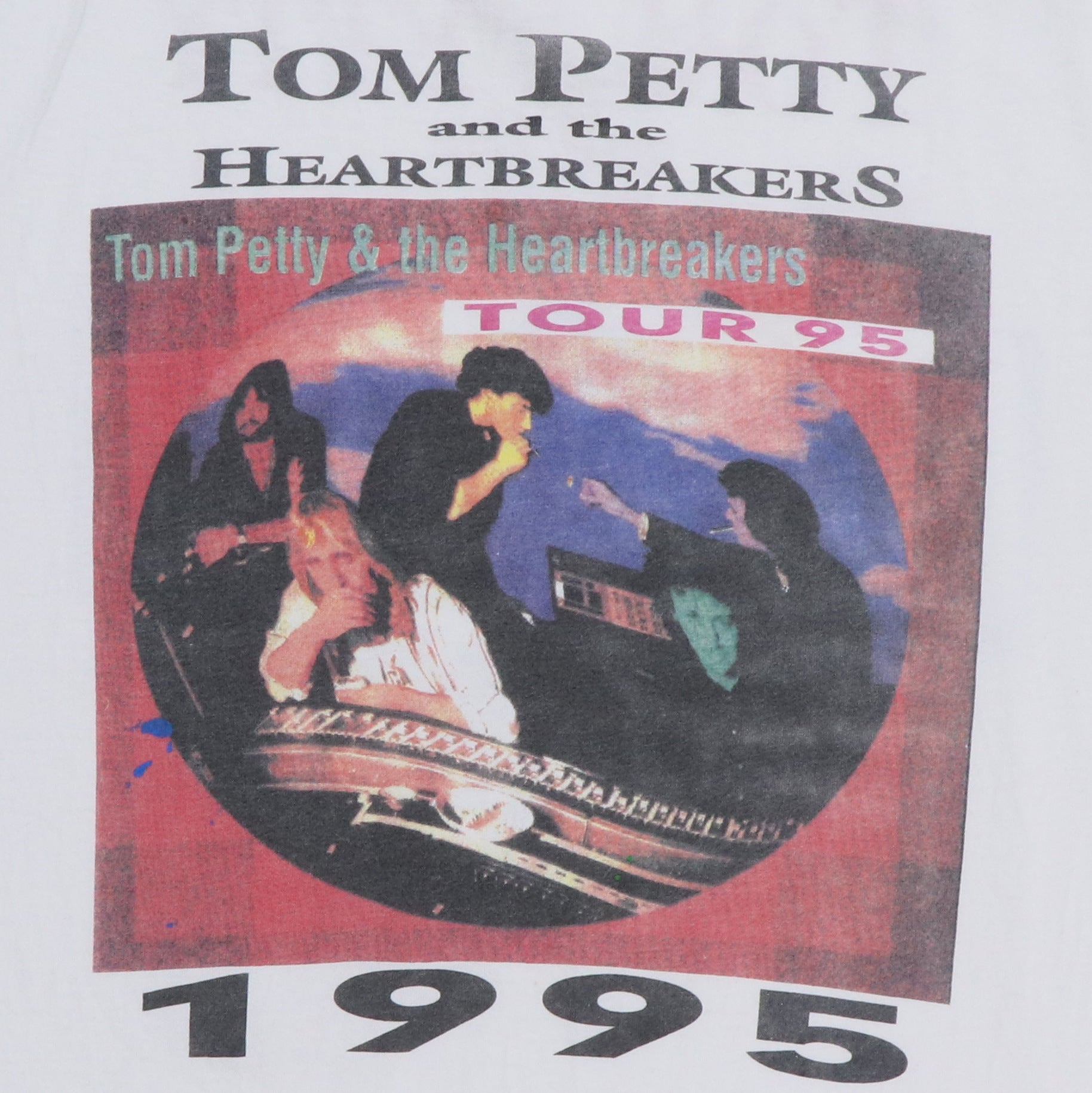 1995 Tom Petty and The Heartbreakers Tour Shirt | Authentic