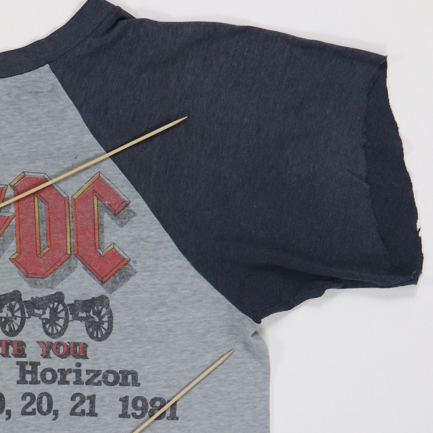 1981 ACDC For Those About To Rock Tour Jersey Shirt