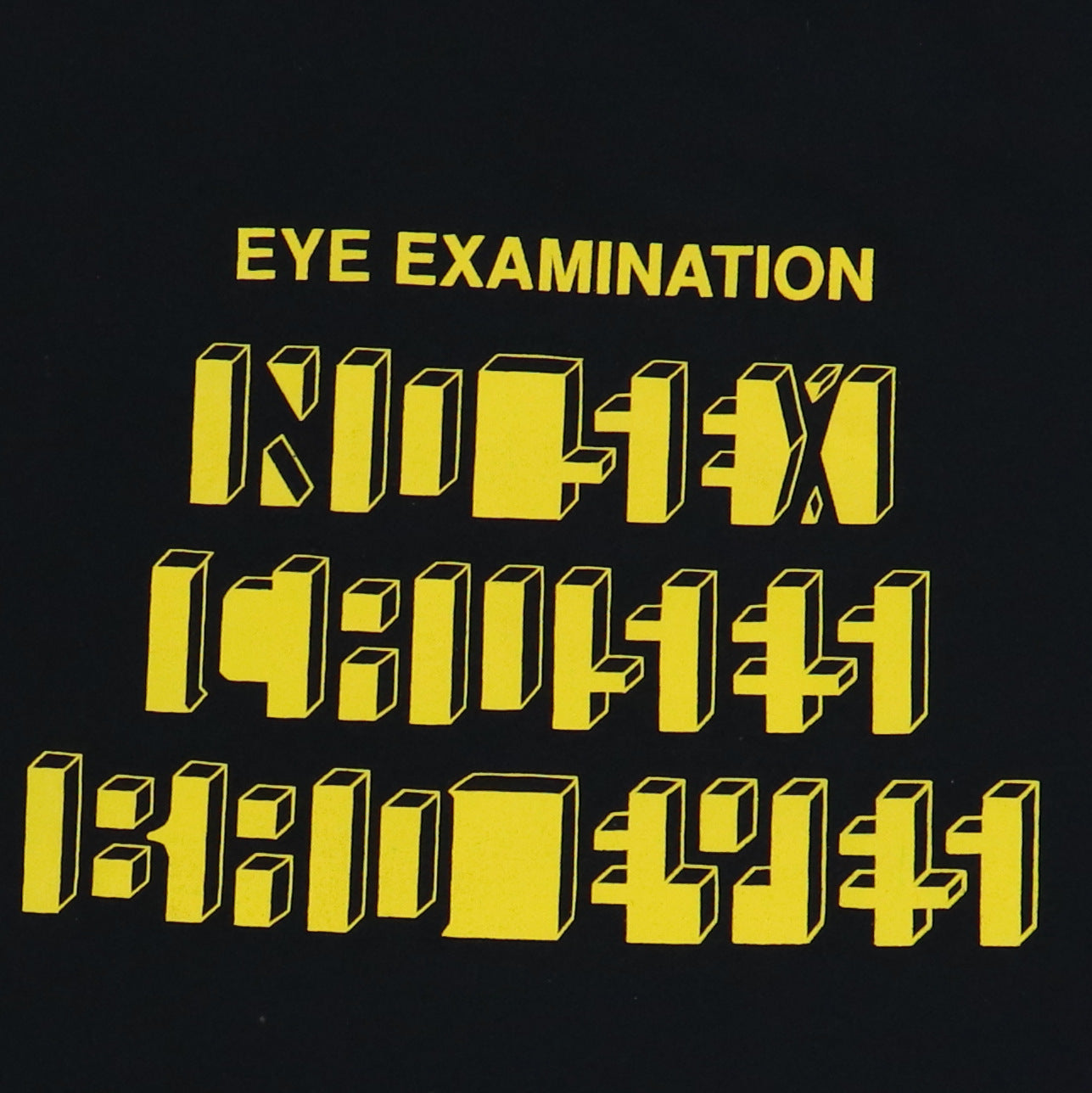 1980s No Sex Causes Bad Eyes Shirt