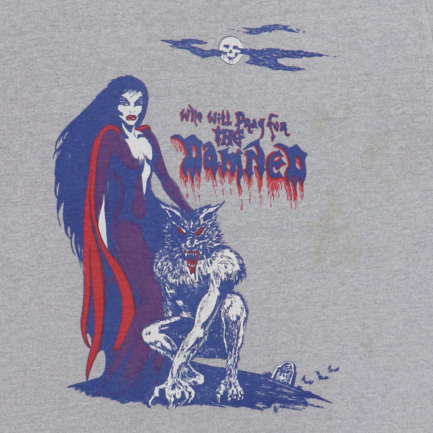 1980s The Damned Who Will Pray For The Damned Shirt