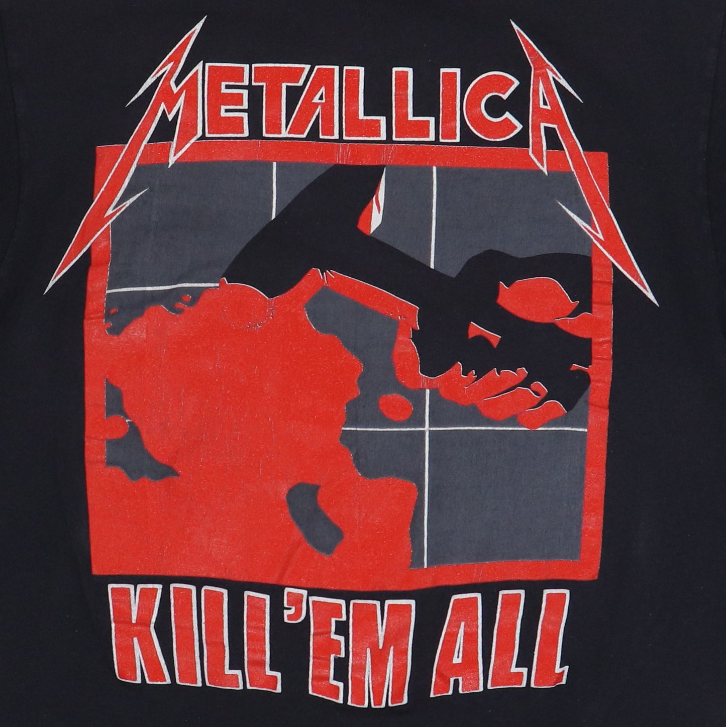 1985 Metallica Kill Em All Shirt – WyCo Vintage