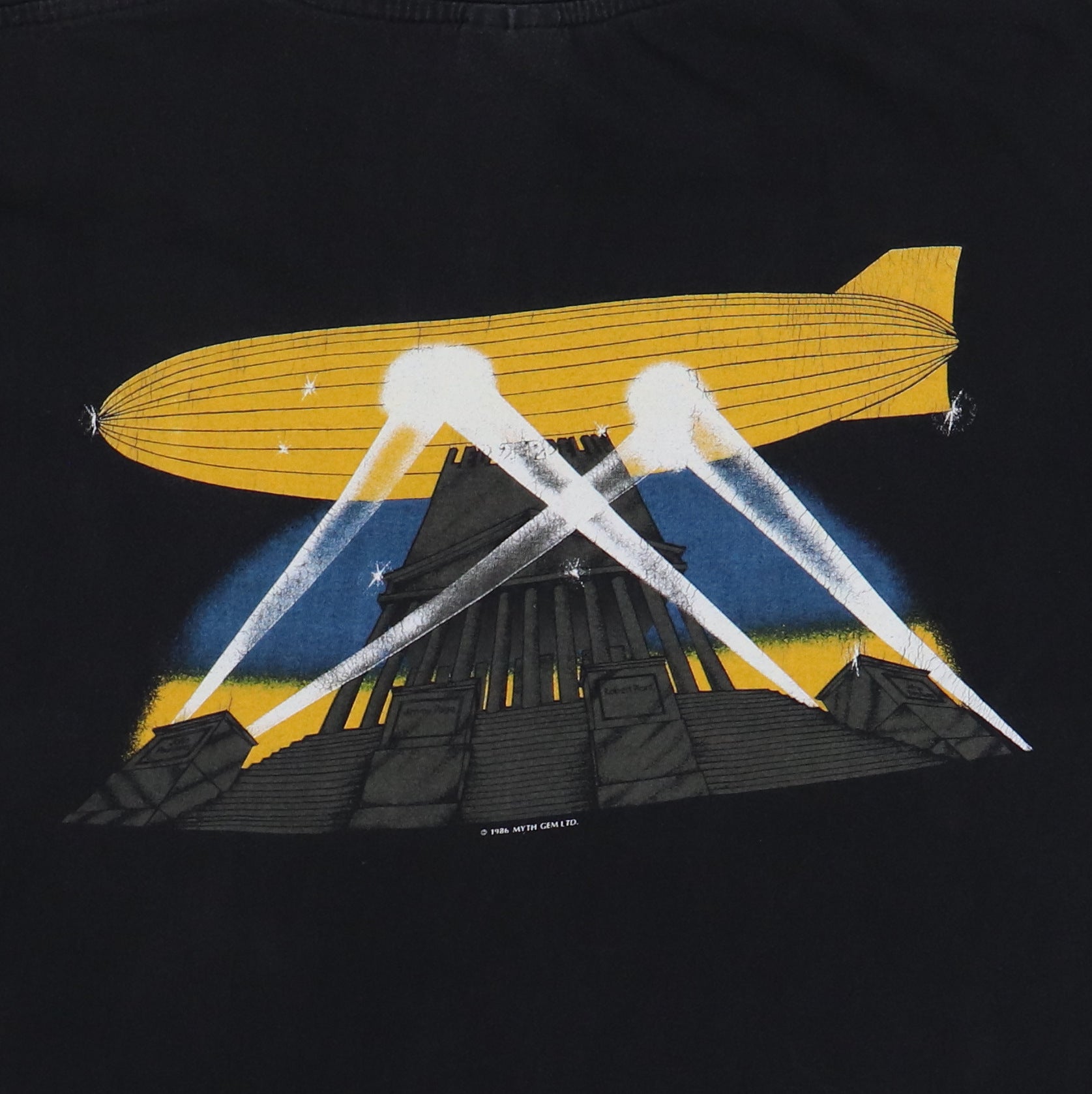 1986 Led Zeppelin Shirt | Authentic Vintage Tee – WyCo Vintage