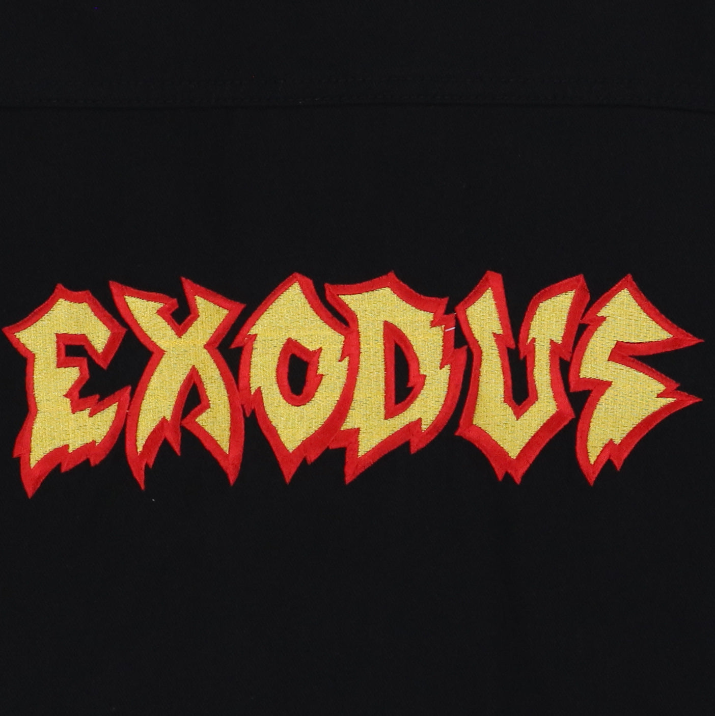 1991 Exodus Good Friendly Violent Fun Denim Jacket