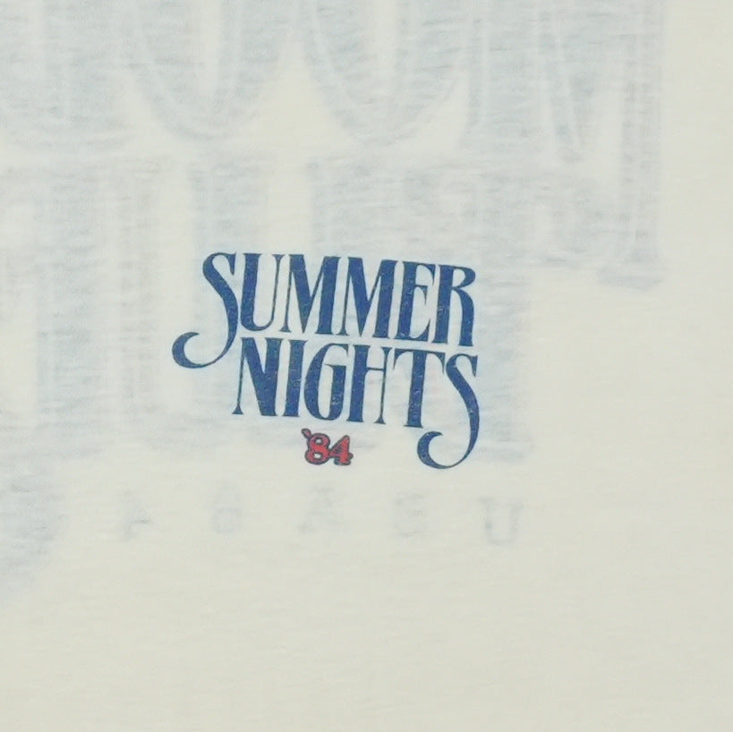 1984 Moody Blues Summer Nights Tank Top Detail 2