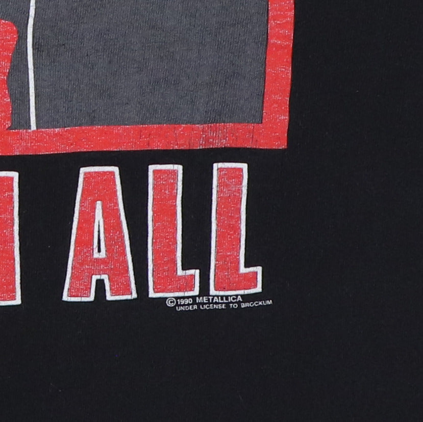 1990 Metallica Kill Em All Shirt | Authentic Vintage Tee – WyCo