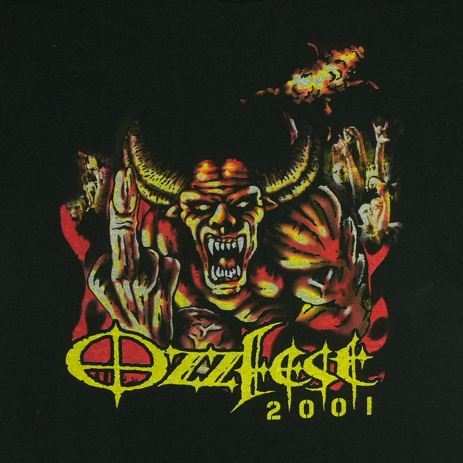 2001 Ozzy Osbourne Ozzfest Concert Shirt | Authentic Vintage Tee