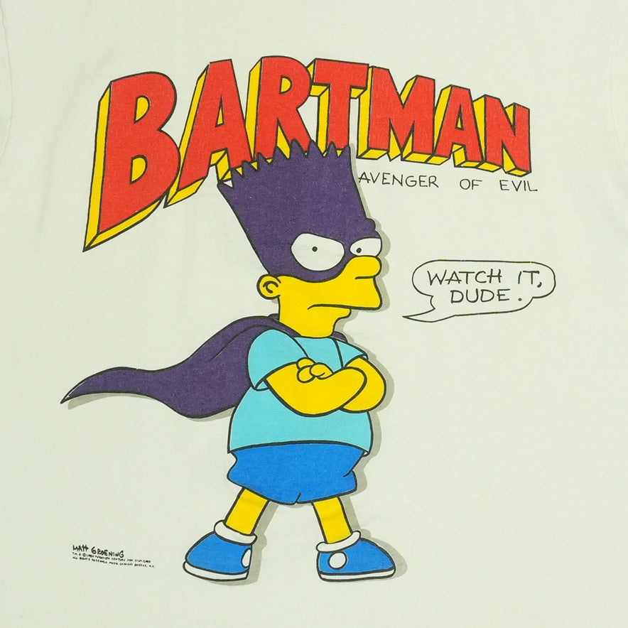 1989 The Simpsons Bartman Shirt