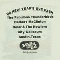 1986 Fabulous Thunderbirds New Year's Eve Bash Shirt