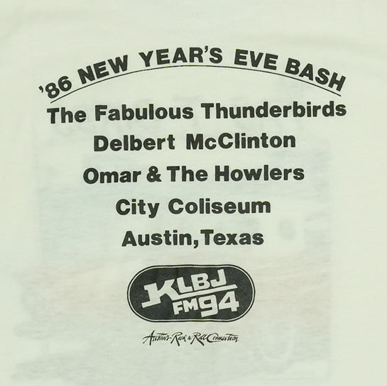 1986 Fabulous Thunderbirds New Year's Eve Bash Shirt