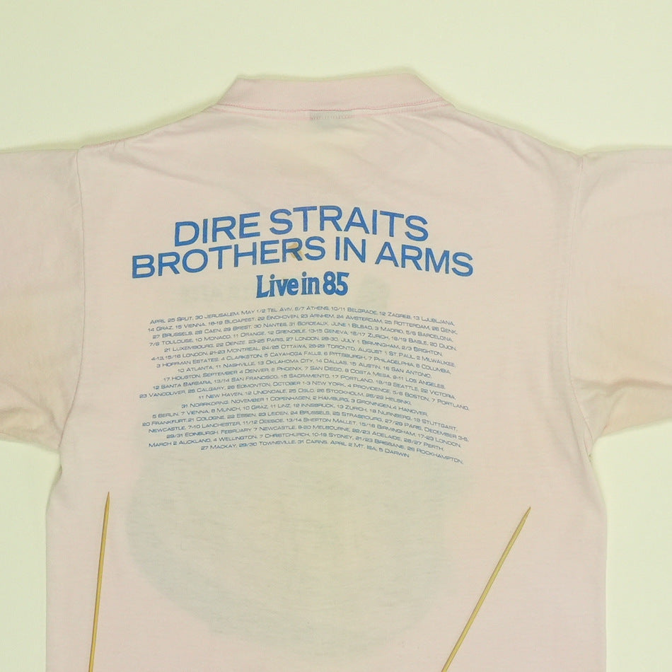 1985 Dire Straits Brothers In Arms Tour Shirt