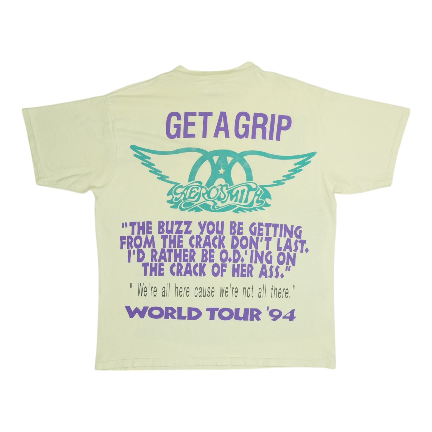 1994 Aerosmith Get A Grip Tour Shirt