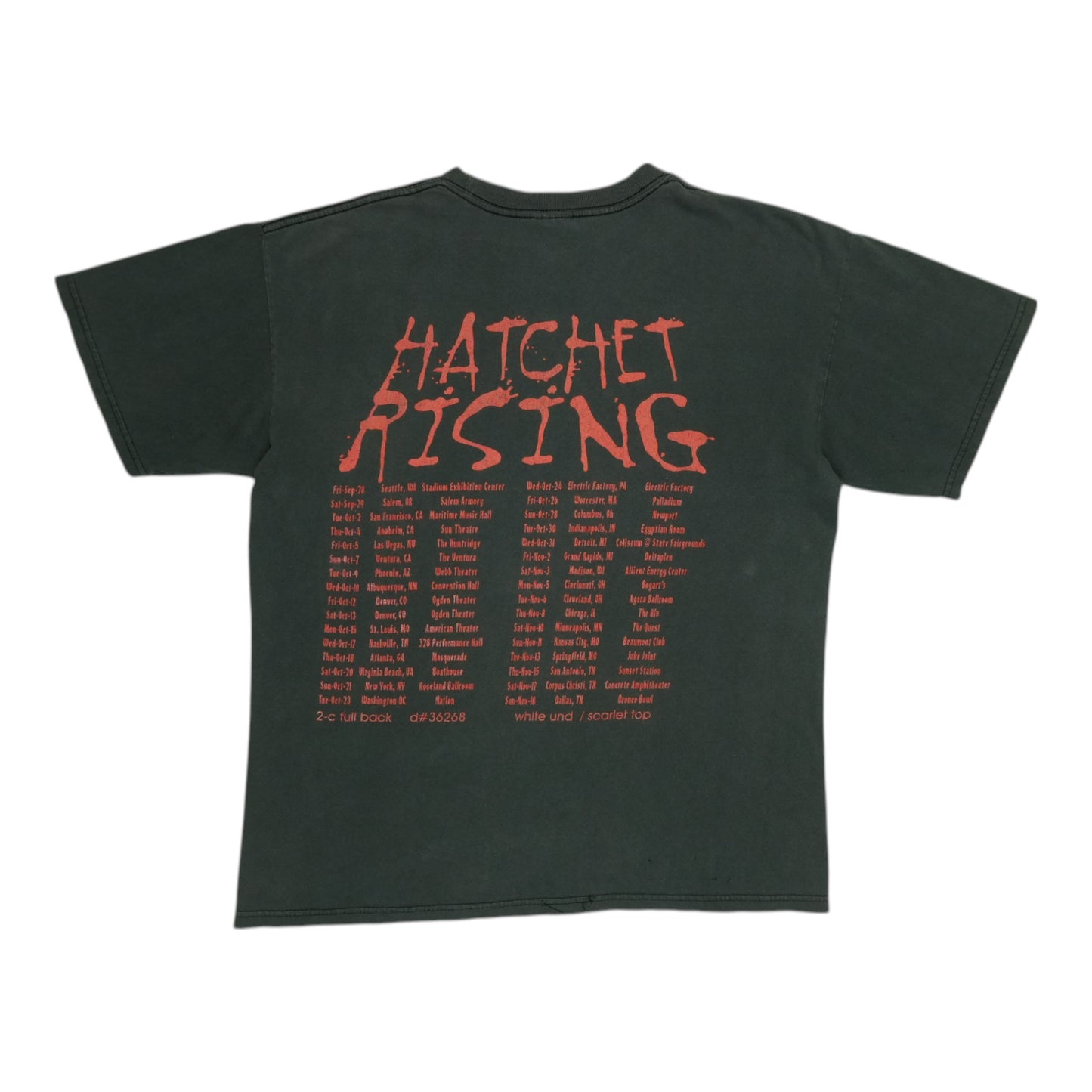 2001 Twiztid Hatchet Rising Shirt
