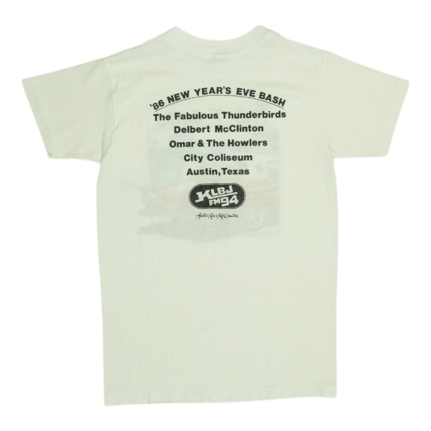 1986 Fabulous Thunderbirds New Year's Eve Bash Shirt