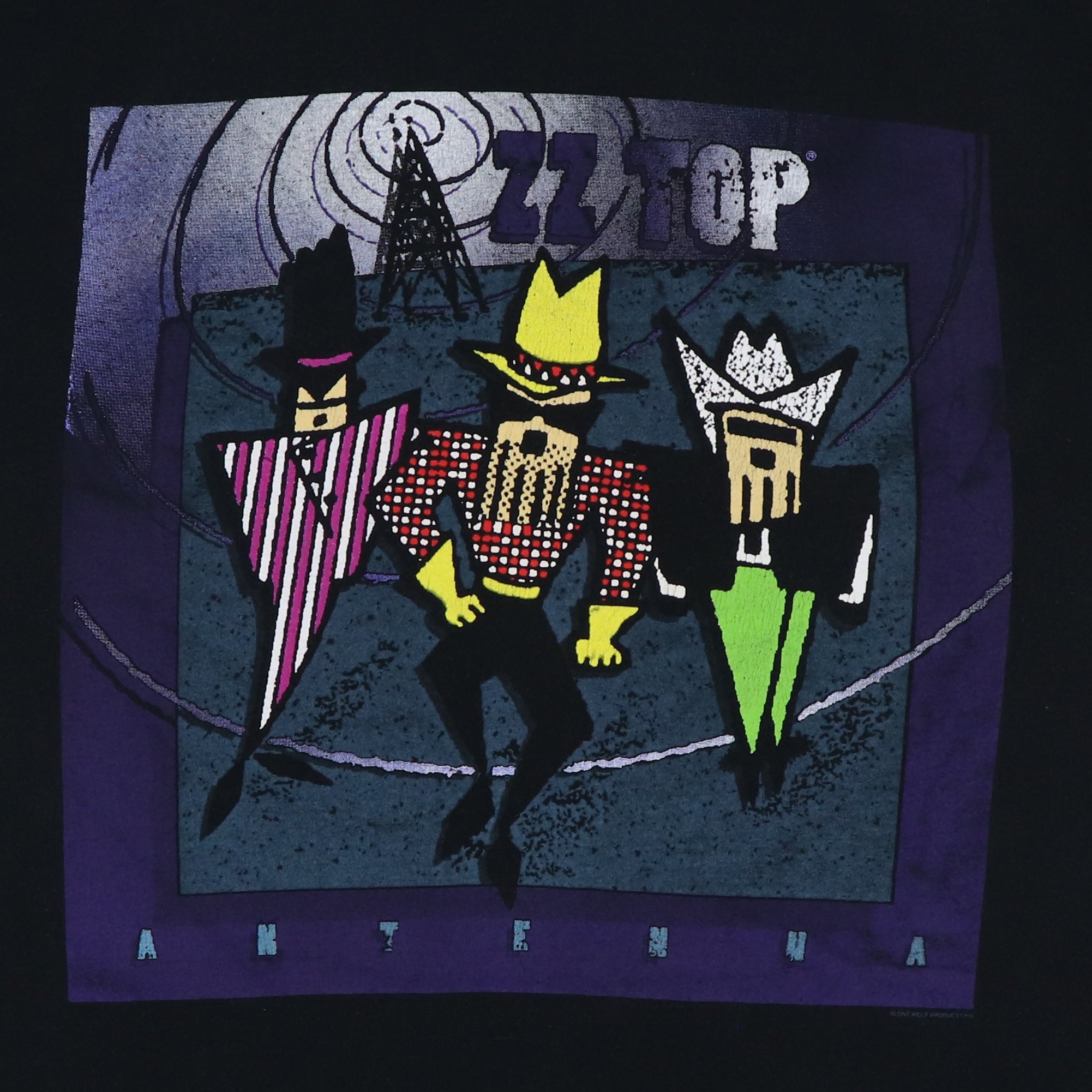 1994 ZZ Top Antenna World Tour Shirt | Authentic Vintage Tee