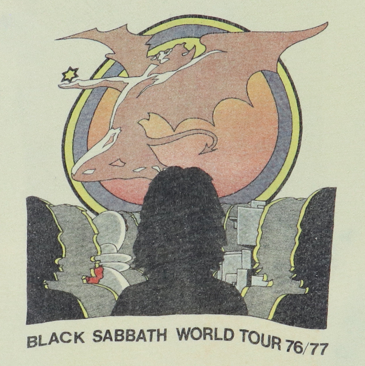 1976 Black Sabbath World Tour Shirt
