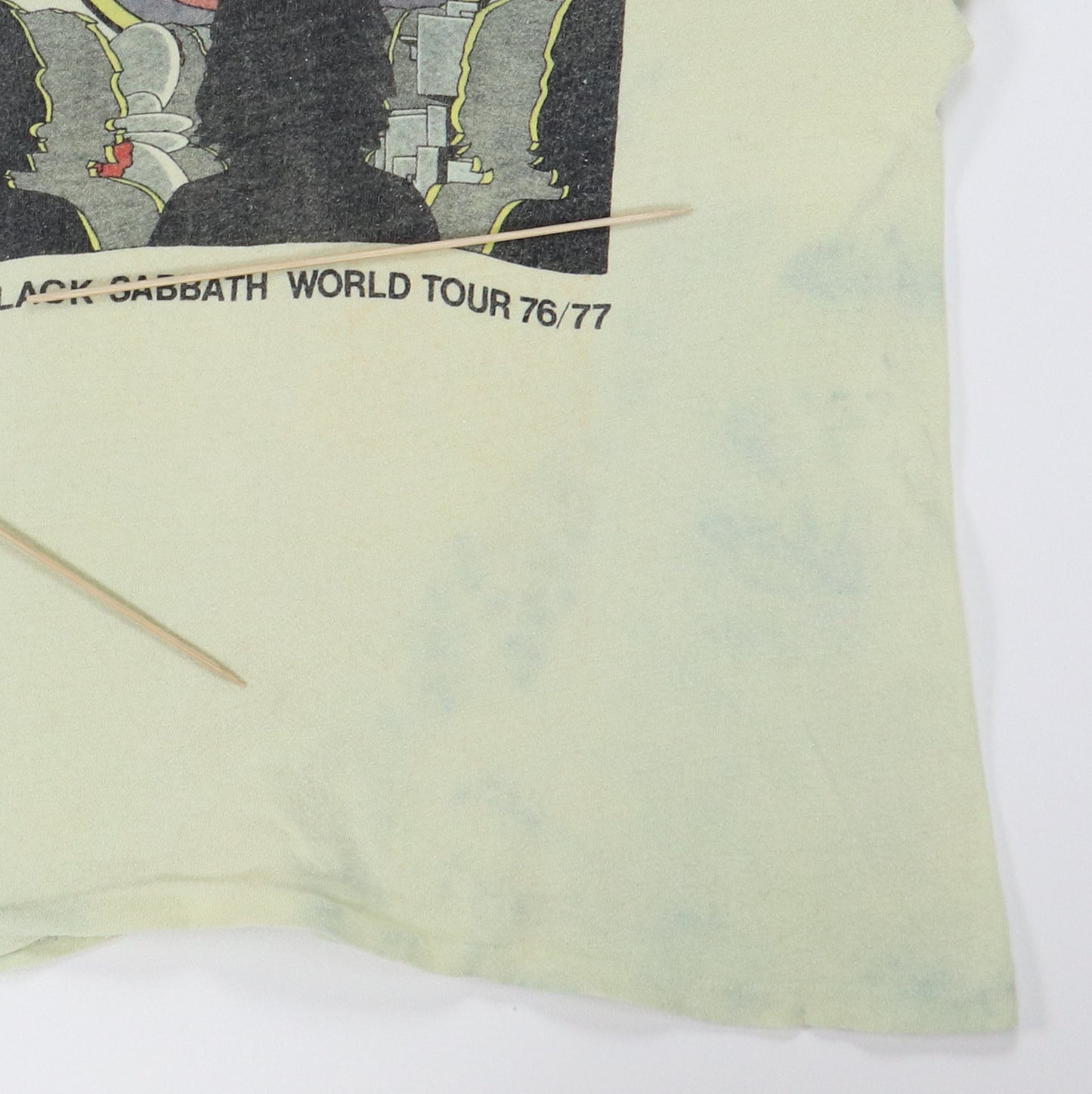 1976 Black Sabbath World Tour Shirt