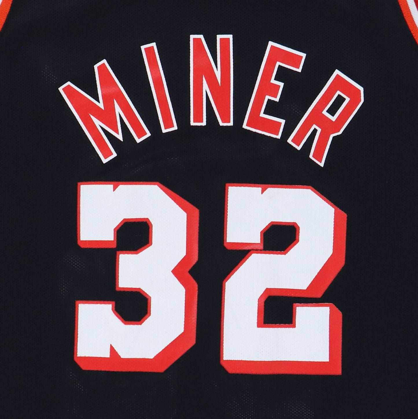 1990s Harold Miner Miami Heat NBA Jersey