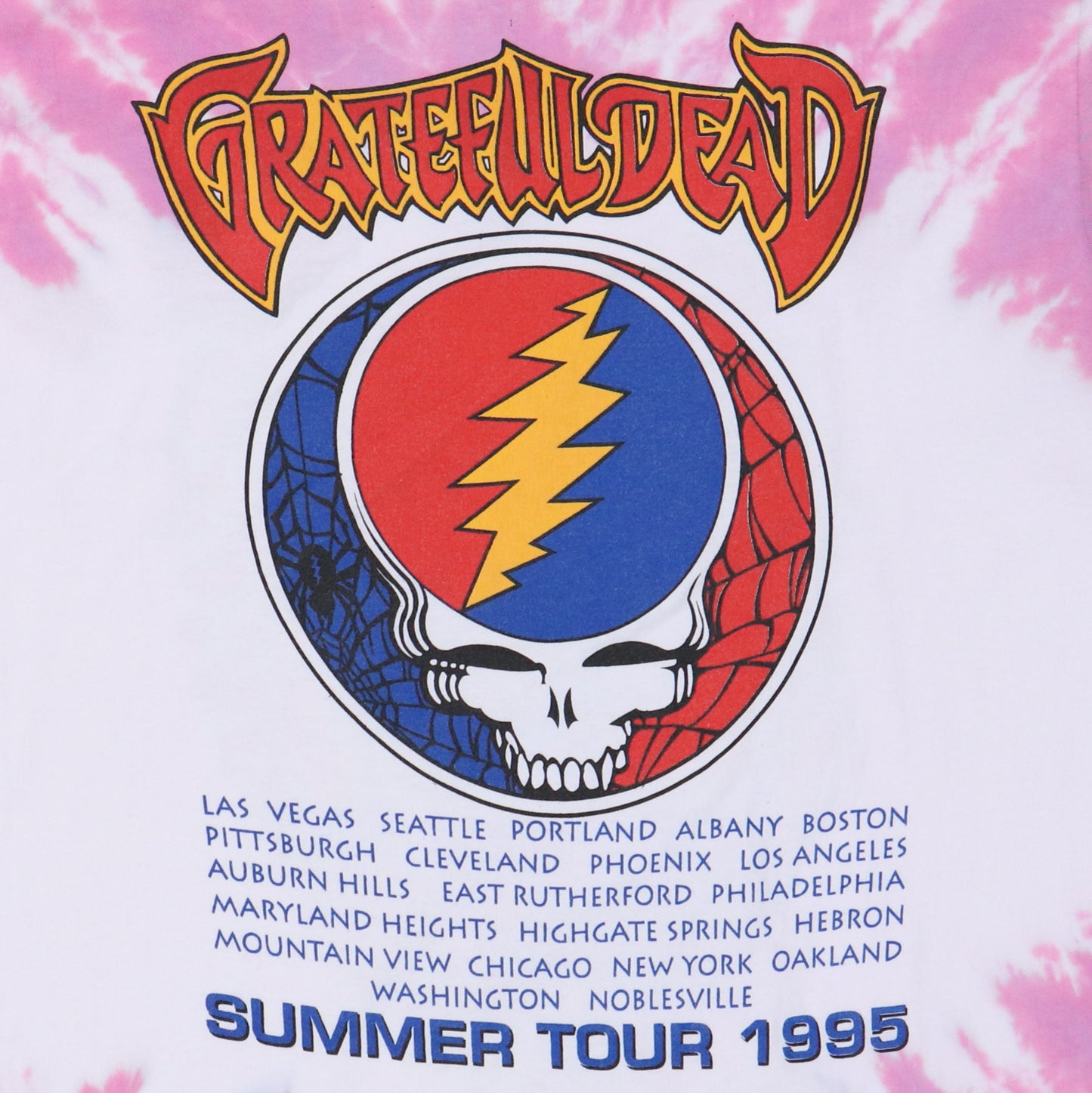 1995 Grateful Dead Summer Tour Tie Dye Shirt