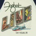 1978 Foghat Live On Tour Jersey Shirt
